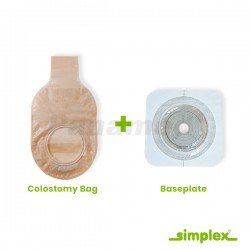 Simplex Colostomy Bundle Set 10 pcs